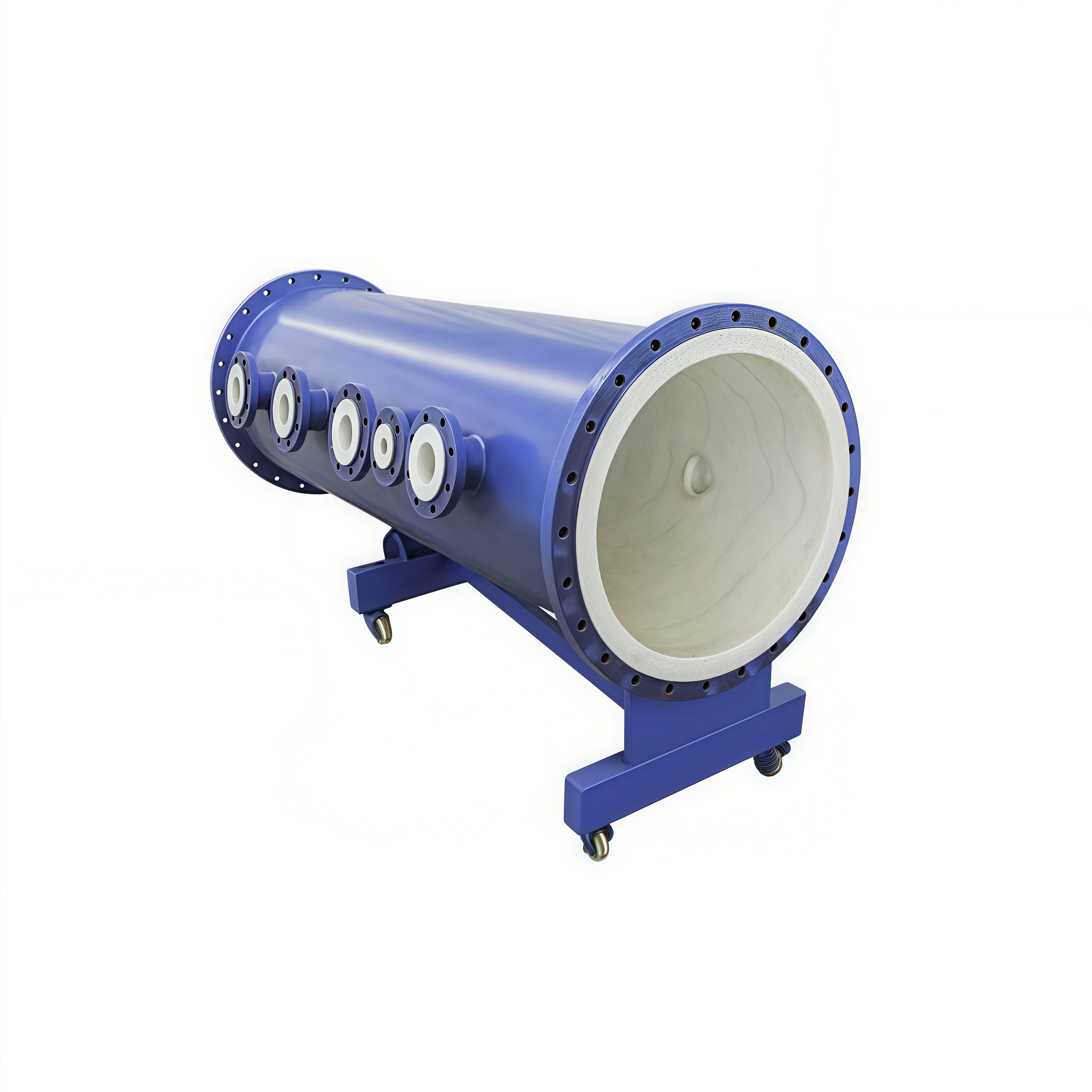 Steel lined PTFE storage tank