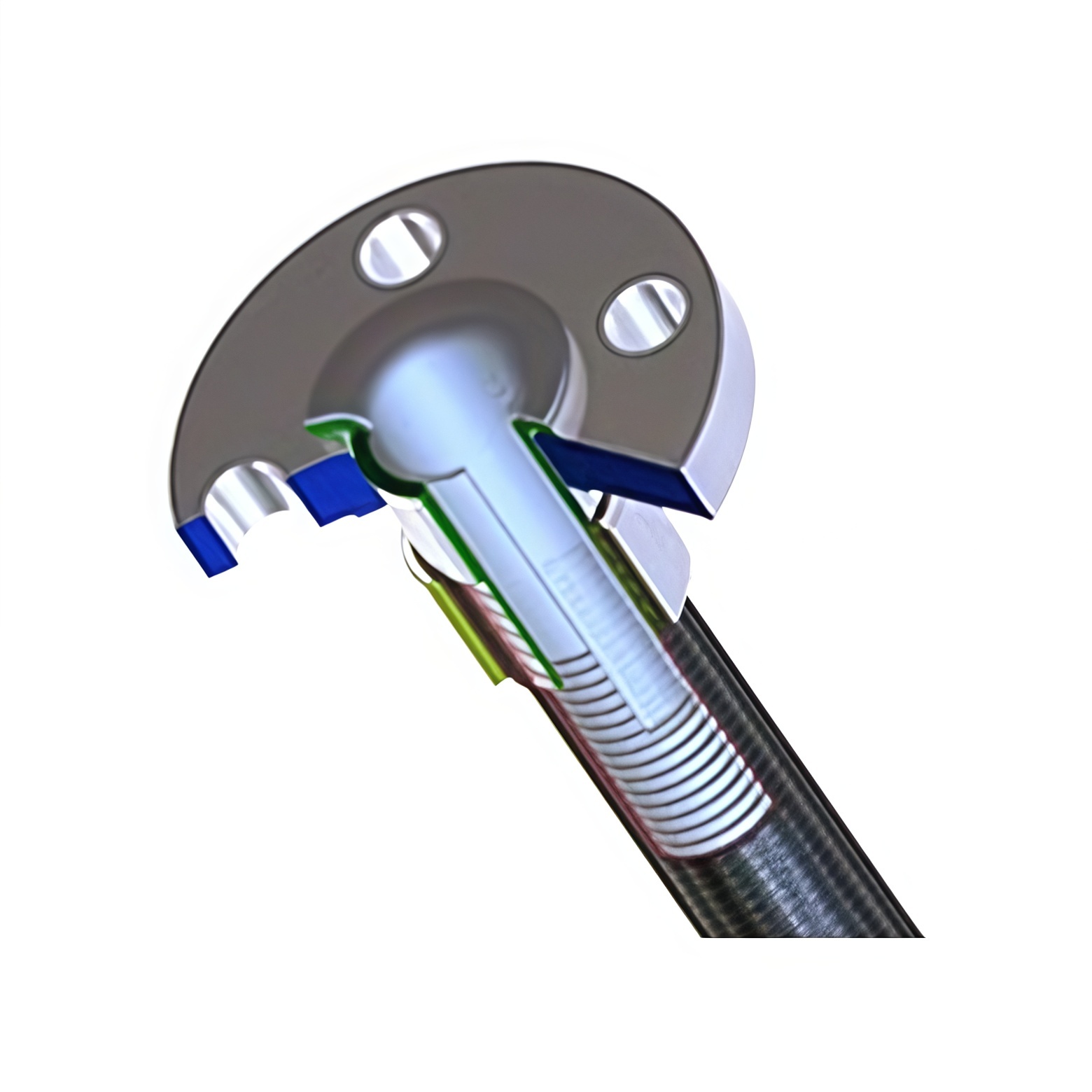 Braided Smooth ID/Convoluted OD Hoses - Nexus™ (PTFE)